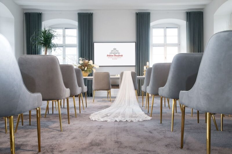 Hochzeitslocation als Saal für die Trauung