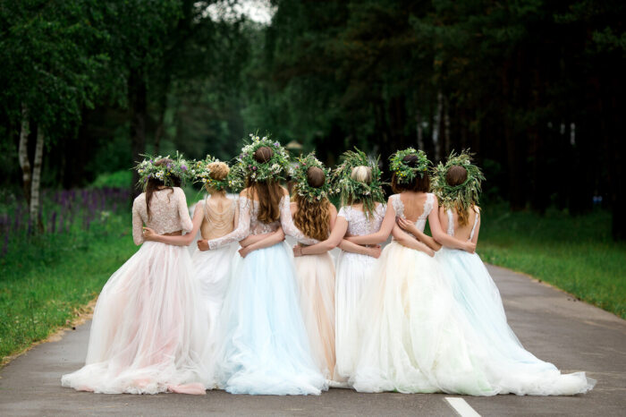 Wie viele Brautjungfern braucht man bei einer Hochzeit?