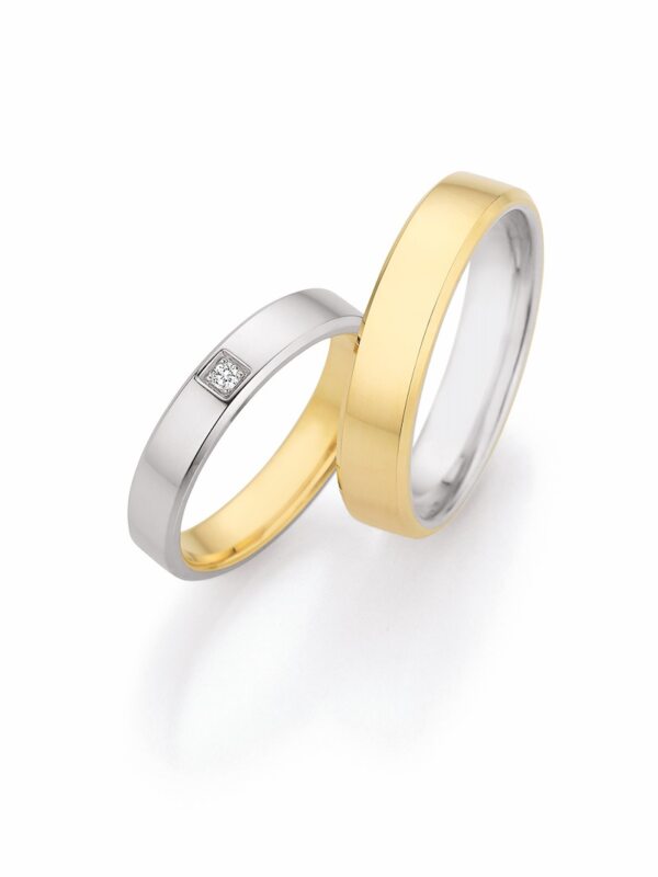 Collection Reusch: Trauringe aus Gold und Diamanten