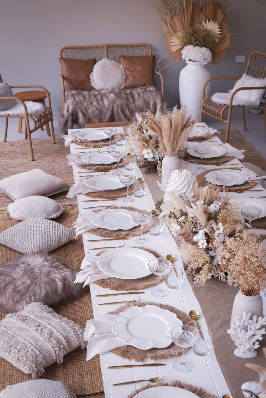 Bridal Shower: Freundinnen im Garten