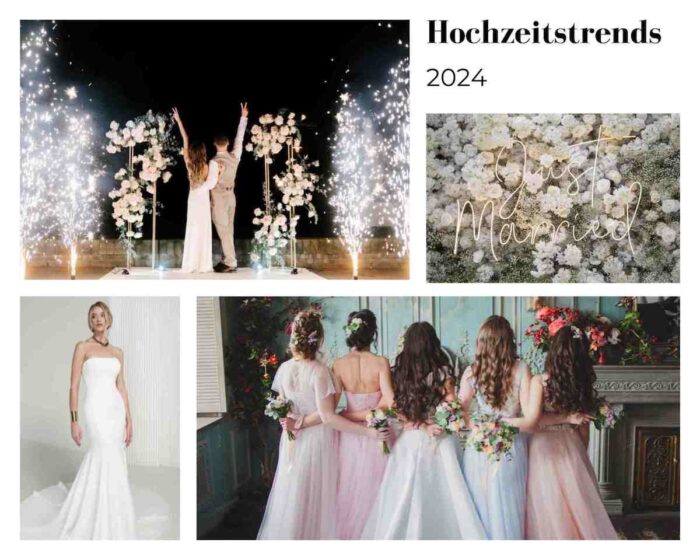 Hochzeitstrends 2024: Unsere Top 20 Highlights für euch