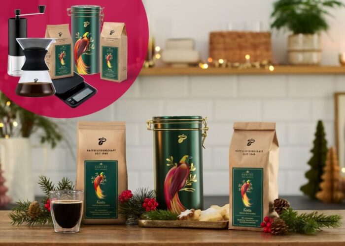Weihnachtsgewinnspiel: Gewinnt die limitierte Rarität des Jahres samt Zubehör von Tchibo!