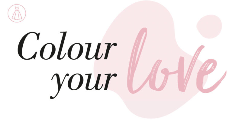 Bunte Brautmode für die Braut: Colour Your Love! colour-of-love-teaser-7