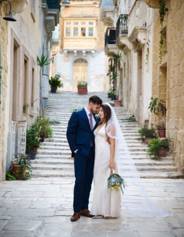 malta paar Treppe
