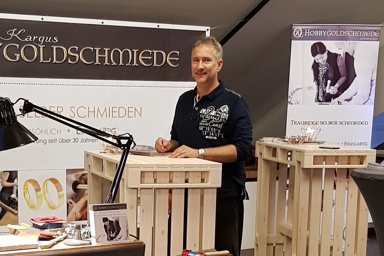 Selber Trauringe für die Hochzeit schmieden oliver kargus, Braut.de