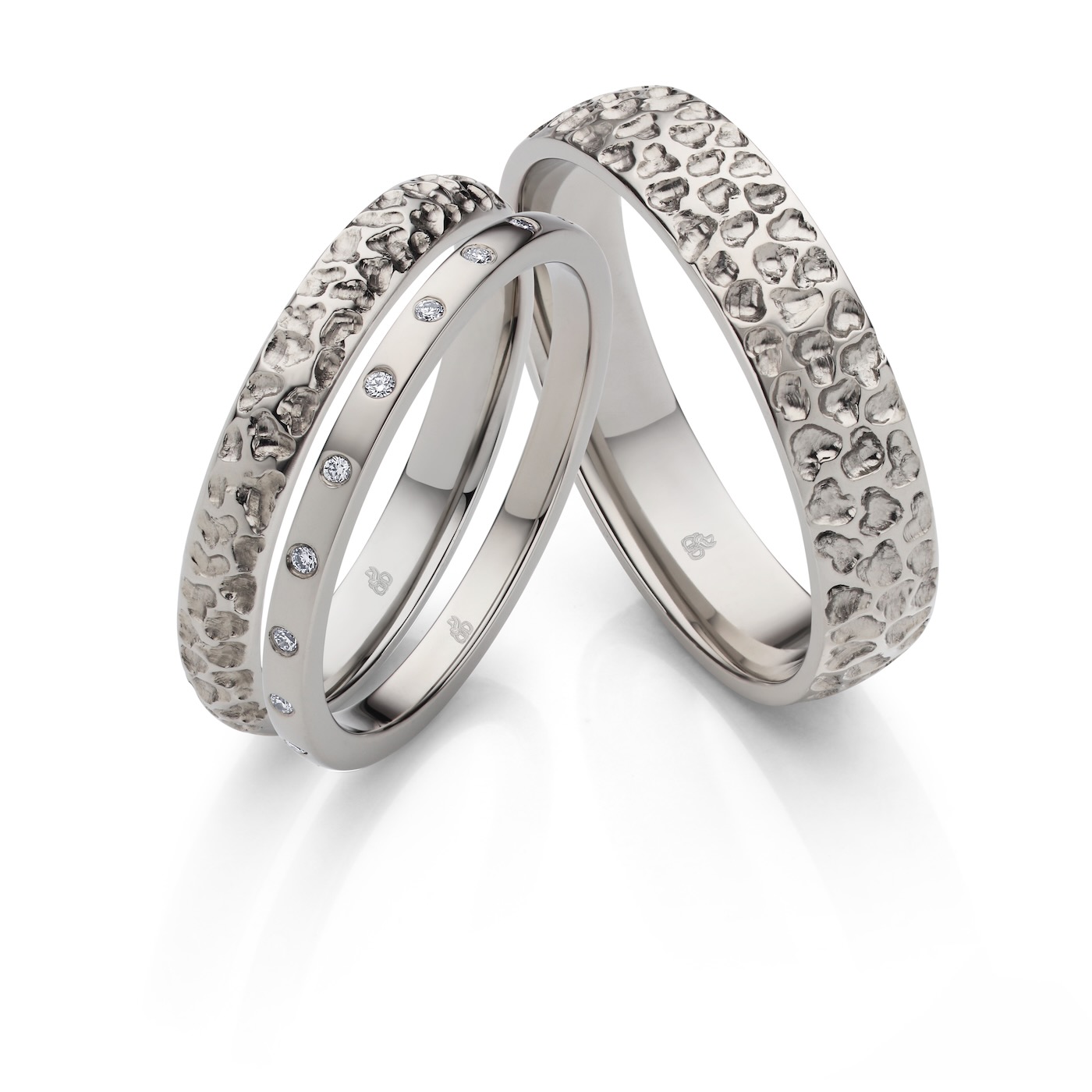 Rauschmayer: Trauringe Individual Love 3D TriSet