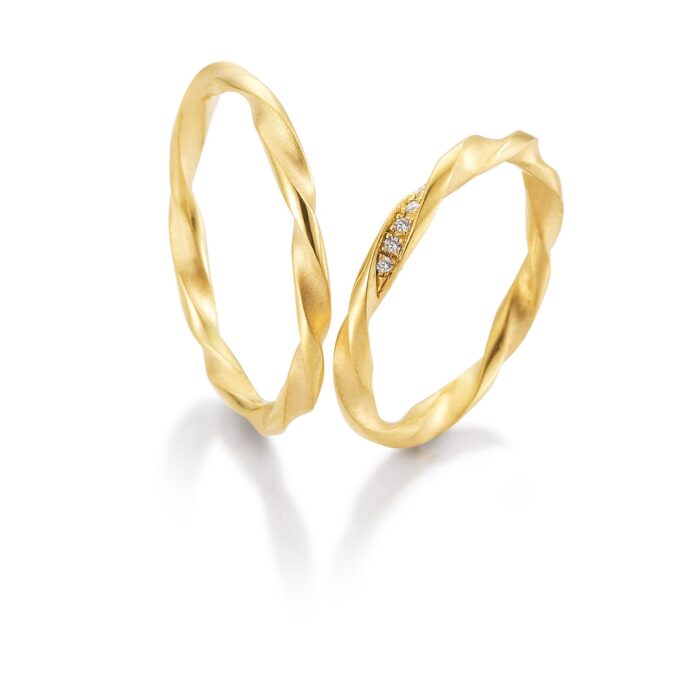 Kerstin Henke Trauringe Gelbgold