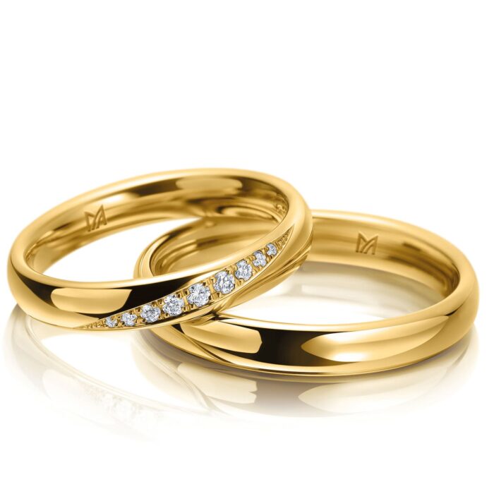 Meister Trauringe Gelbgold