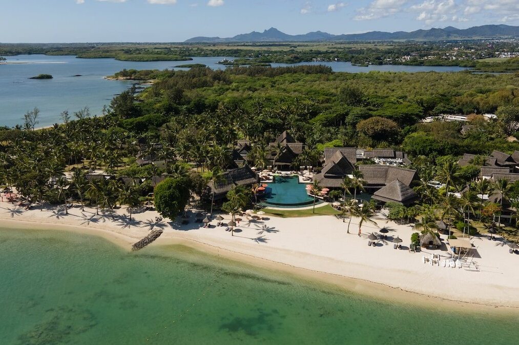 Strand im Constance Prince Maurice Resort.