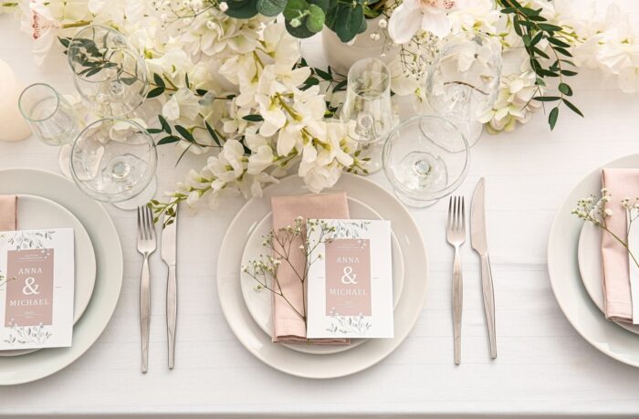 Tischdeko für die Hochzeit – die schönsten Ideen und Tipps