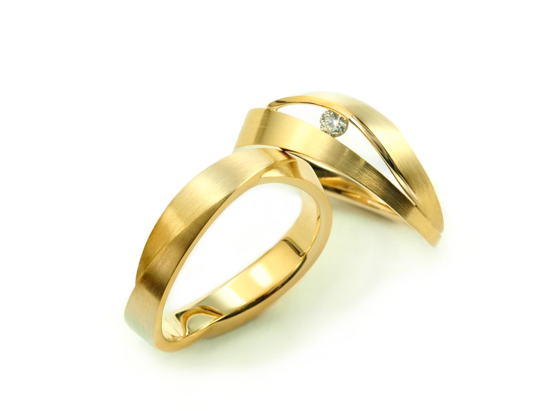 Vincent van Hees Trauringe Gelbgold