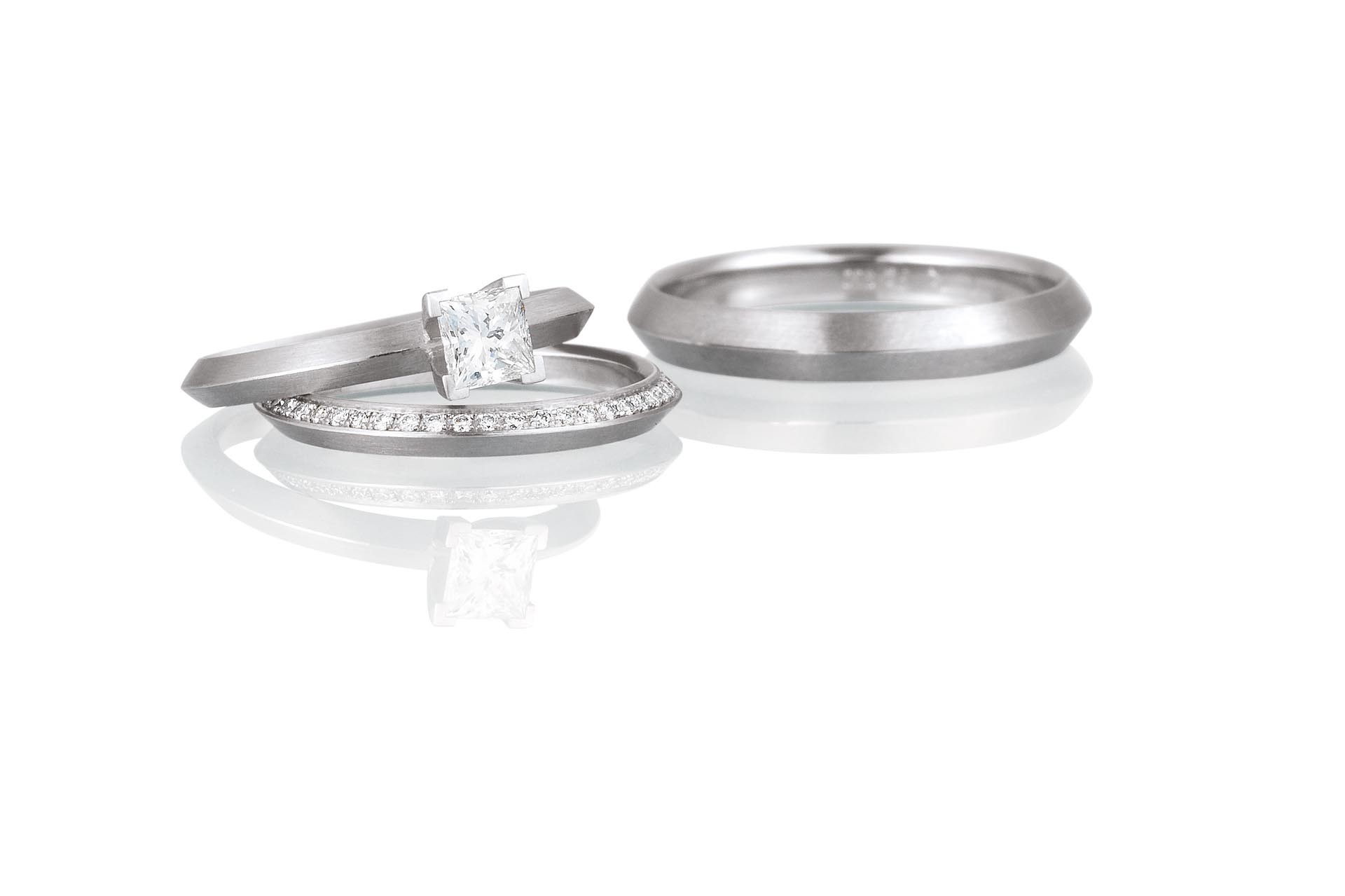 Wilde Ehe Ringe Trauringe Verlobungsring Platin