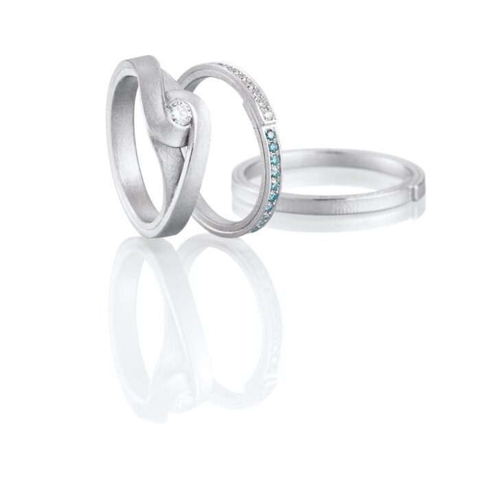 Wilde Ehe Ringe Trauringe Verlobungsring Platin
