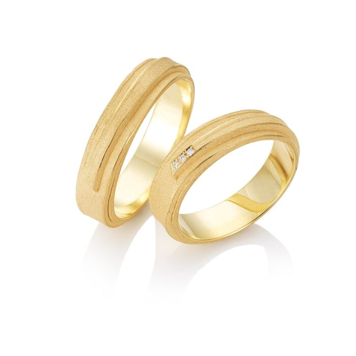 Wilde Ehe Ringe Trauringe Gelbgold
