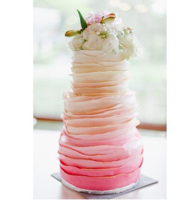 Hochzeitstorte Paper Style