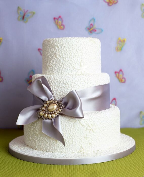 edle Hochzeitstorte