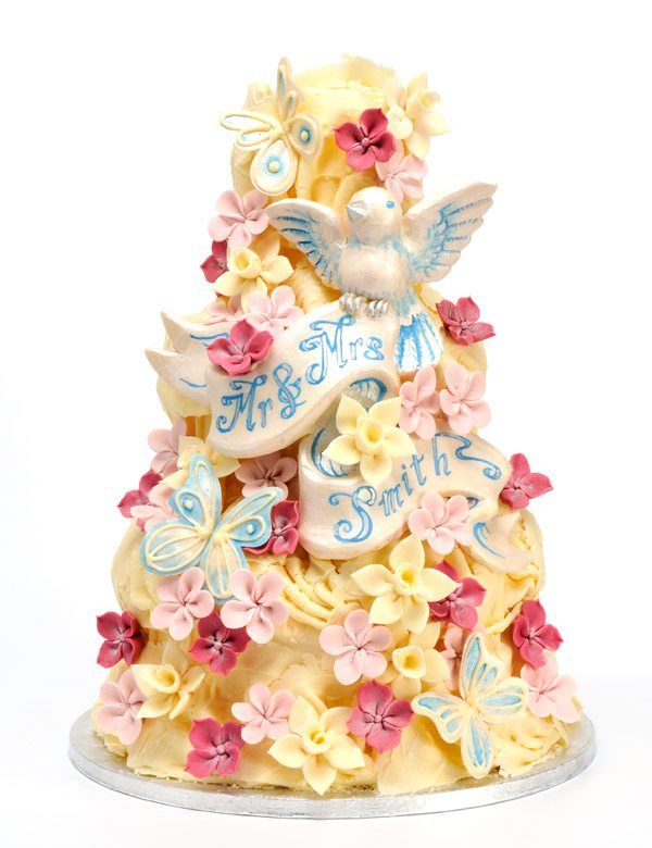 außergewöhnliche Hochzeitstorte