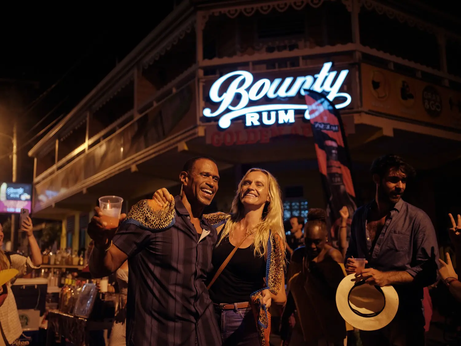 Gros Islet Street Party auf Saint Lucia