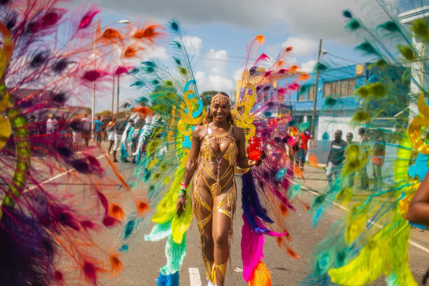 Lucian Carnival auf Saint Lucia